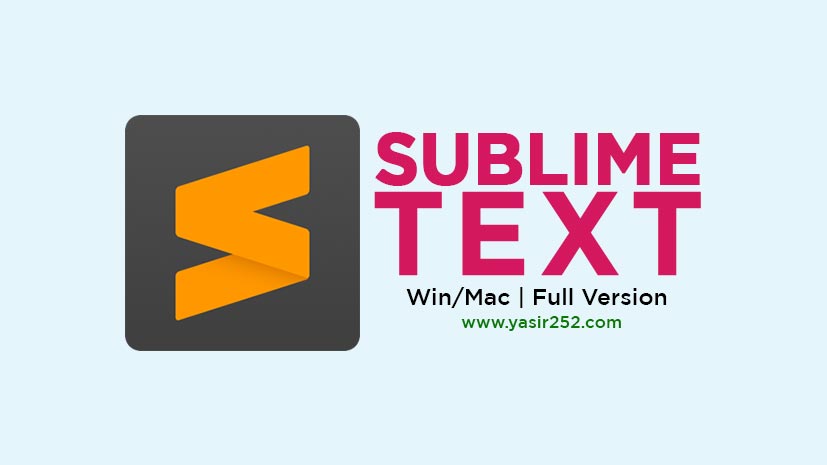 Sublime Text 3 For Mac Free Download